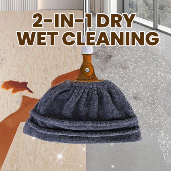 🧹🫧 One Cloth. Multiple Uses! Universal Cleaning Set for Brooms & Mops – Stain-Busting. Effort-Saving Magic ✨ - Image 3