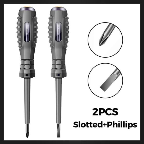 🔥2-in-1  High Torque Strong Magnetic Screwdriver Electricity Detector - Image 10