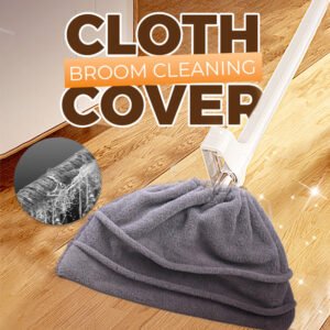 🧹🫧 One Cloth. Multiple Uses! Universal Cleaning Set for Brooms & Mops – Stain-Busting. Effort-Saving Magic ✨