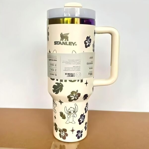 🔥Stitch Cup 40OZ 1200ML 🥰 Straw Topper as Free Gift🎁 - Image 8