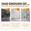🧹🫧 One Cloth. Multiple Uses! Universal Cleaning Set for Brooms & Mops – Stain-Busting. Effort-Saving Magic ✨
