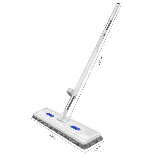 🧼🌀 Upgraded Chenille Flat Mop! 3s Water Absorption + 180° Floor-Hugging. Zero Blind Spots Cleaning 🚀 - Image 8
