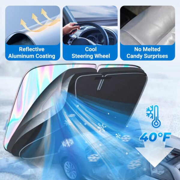 🔥 Summer parking savior special offer! Car Sunshade✨ - Image 4