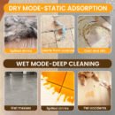 🧹🫧 One Cloth. Multiple Uses! Universal Cleaning Set for Brooms & Mops – Stain-Busting. Effort-Saving Magic ✨