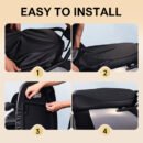 🔥Buy 1 Get  1🔥🛵💧 Waterproof Artificial Leather Seat Cover for Electric Moped - Stylish Protection Buy More Get More Ride with Confidence