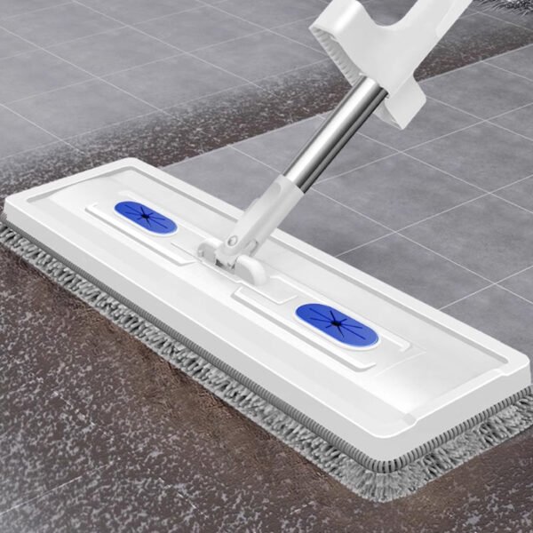 🧼🌀 Upgraded Chenille Flat Mop! 3s Water Absorption + 180° Floor-Hugging. Zero Blind Spots Cleaning 🚀 - Image 5