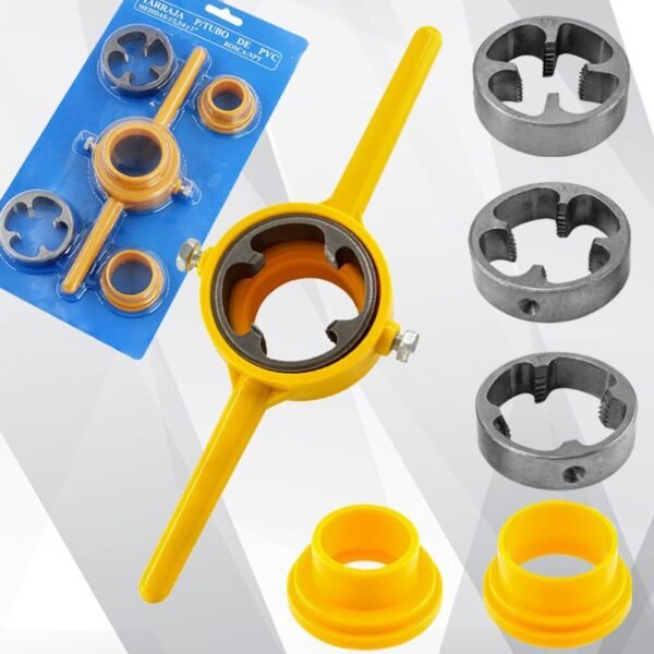 🔥HOT SALE🔥6PCS Plastic Pipe Thread Die Kit - Image 8