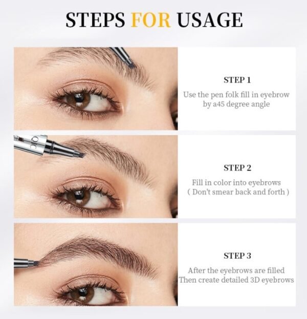 ⏰buy 1 get 1 free🔥3D Waterproof Eyebrow Pencil - Image 6