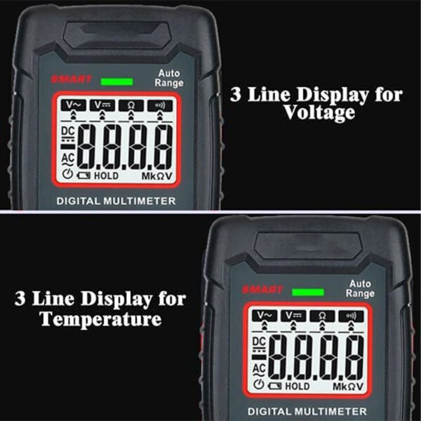 🔧⚡️ Smart Anti-Burn Multimeter! 4000-Count Auto-Ranging. Palm-Sized Zero-Fail Measurement Tool ✨ - Image 2