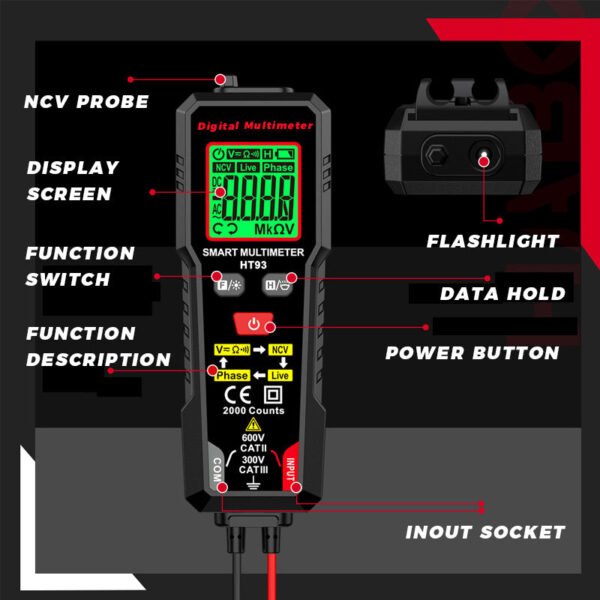 🔥Hot Sale🔥 Digital smart multimeter - Image 3