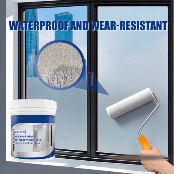 Household Privacy Protection Water-Based Frosted Paint for Glass - Image 3