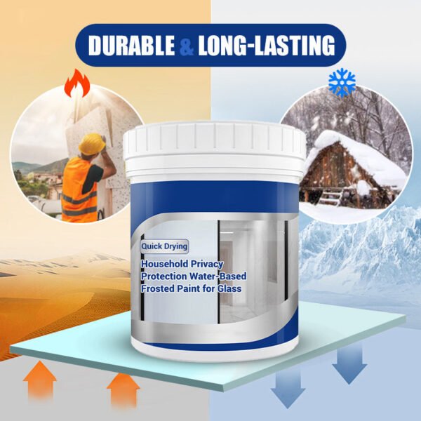 Household Privacy Protection Water-Based Frosted Paint for Glass - Image 5