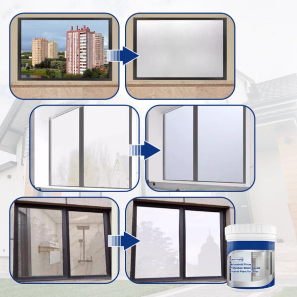 Household Privacy Protection Water-Based Frosted Paint for Glass - Image 4