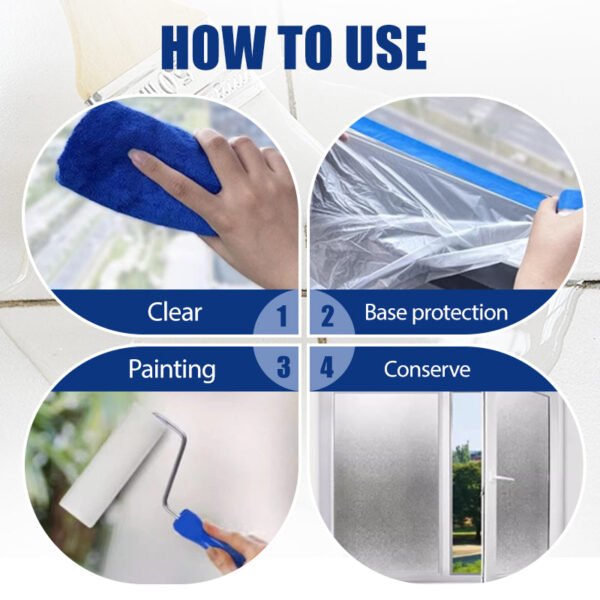 Household Privacy Protection Water-Based Frosted Paint for Glass - Image 8