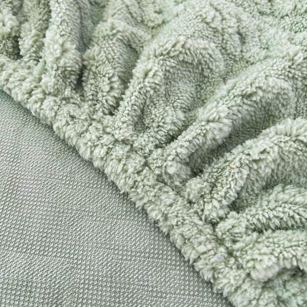 Faux Cashmere Stretch Sofa Cover with Anti-slip Backing - Image 10