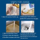 Drain Clog Remover. Pipeline Dredging Agent. Powerful Quick Cleaning Drain Toilet Cleaner Tool. Unclog Toilet Clog And Kitchen Sink Pipe Unblocker Powder