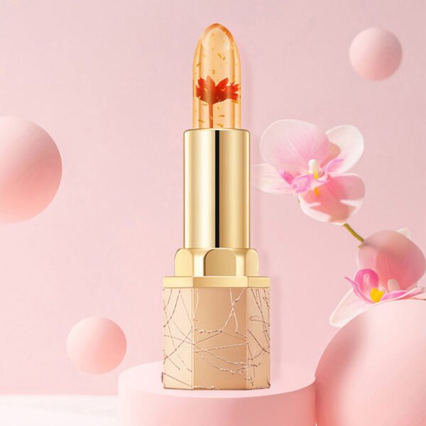 Crystal Flower Temperature Color Change Jelly Lipstick - Image 2
