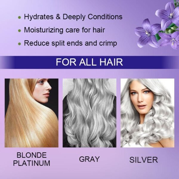 💜LAST DAY SALE 50% OFF💜Purple Keratin Hair Mask - Image 9