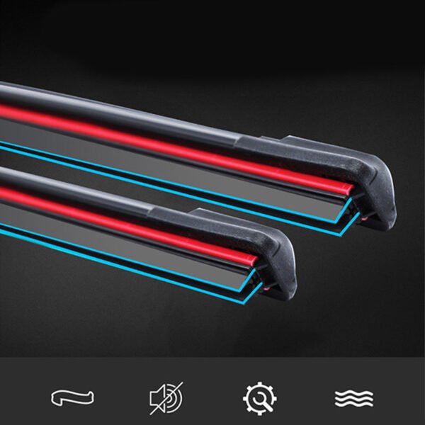 🌧️🔇 4-Layer Silent Windshield Wipers! Whisper-Quiet Wiping. Zero Visibility Blind Spots in the Rain 🚗 - Image 2