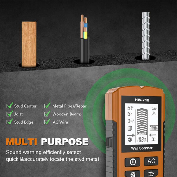Multi-Function Handheld Wall Detector - Image 4