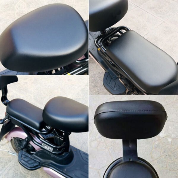 🔥Buy 1 Get  1🔥🛵💧 Waterproof Artificial Leather Seat Cover for Electric Moped - Stylish Protection Buy More Get More Ride with Confidence - Image 12