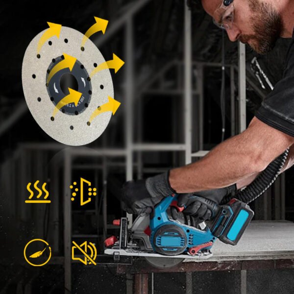 🔥Professional Cutting🔥Porous Widened Cutting Blade for Stone Ceramic - Image 3