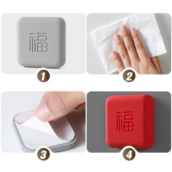 🔥2025 Hot Sale🔥No-Punch Thickened Silicone Stickers - Image 3