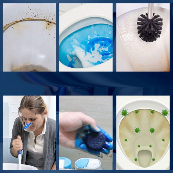 💥Buy 5 Get 5 Free🔥Lemon Scent Toilet Bowl Cleaner Tablets - Image 8