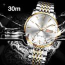 💼✨ 10ATM Water Resistance + Luminous Dial! 24/7 Confidence on the Wrist for the Professional Gentleman ⌚