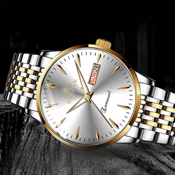💼✨ 10ATM Water Resistance + Luminous Dial! 24/7 Confidence on the Wrist for the Professional Gentleman ⌚ - Image 5