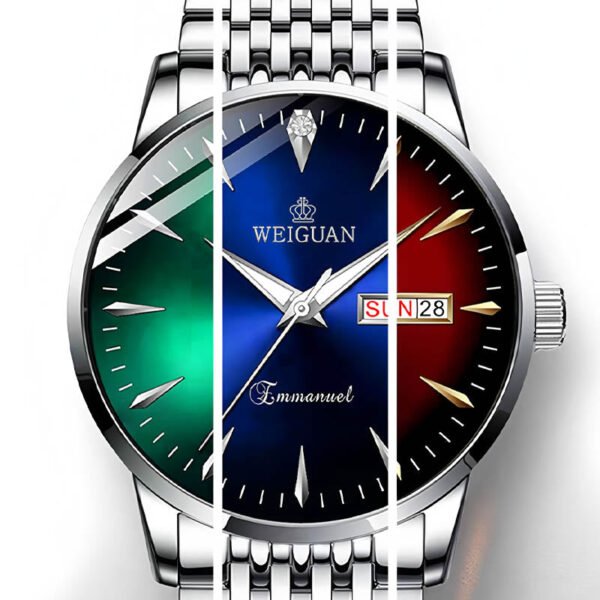 💼✨ 10ATM Water Resistance + Luminous Dial! 24/7 Confidence on the Wrist for the Professional Gentleman ⌚ - Image 4