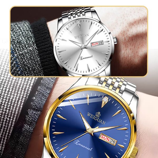 💼✨ 10ATM Water Resistance + Luminous Dial! 24/7 Confidence on the Wrist for the Professional Gentleman ⌚ - Image 7