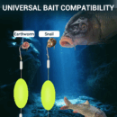 🎣⚡ Double-Hook Reverse Bottom Rig! Upgraded version boosts hook-up rate by 50% – say goodbye to snagging! 🎣