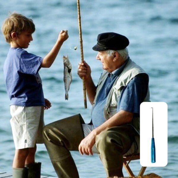 Fishing Metal Hook Remover with Clear Storage Tube - Image 7
