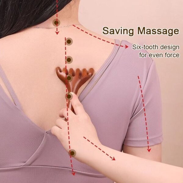 Six-claw Meridian Massage Comb - Image 2