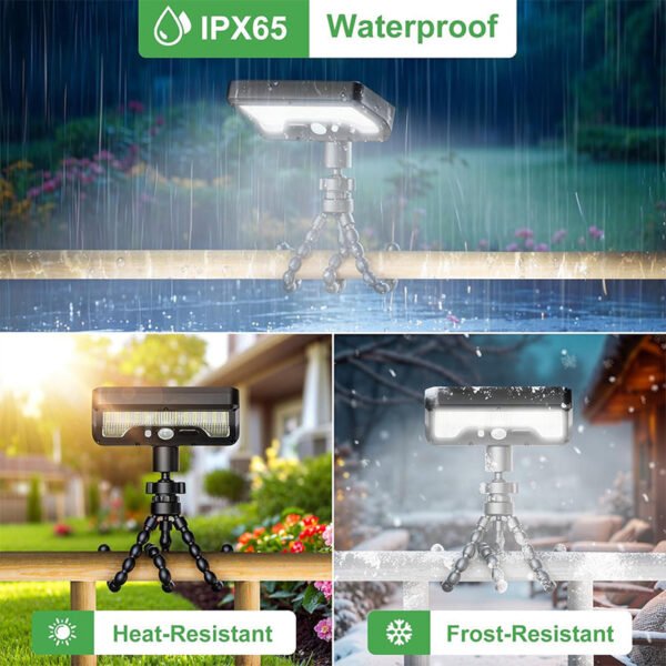 🌞🔌 Octopus Solar Lights! 0 Electricity Cost Full Scene Installation. 30 Seconds to Light Up Any Corner 🚀 - Image 5