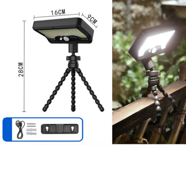 🌞🔌 Octopus Solar Lights! 0 Electricity Cost Full Scene Installation. 30 Seconds to Light Up Any Corner 🚀 - Image 12