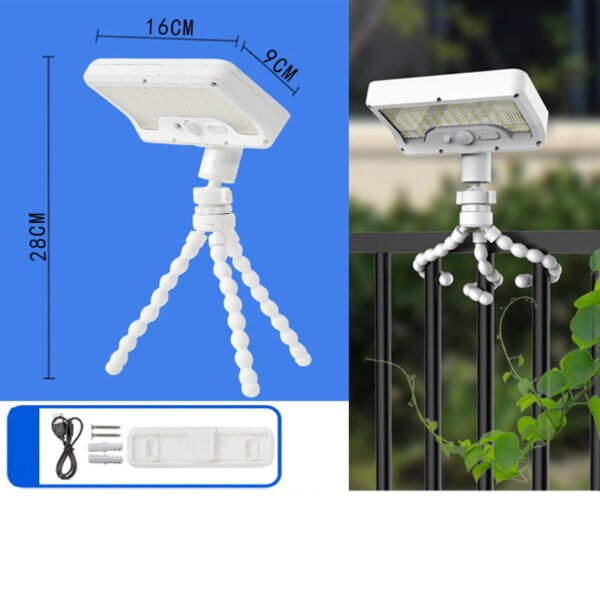 🌞🔌 Octopus Solar Lights! 0 Electricity Cost Full Scene Installation. 30 Seconds to Light Up Any Corner 🚀 - Image 16