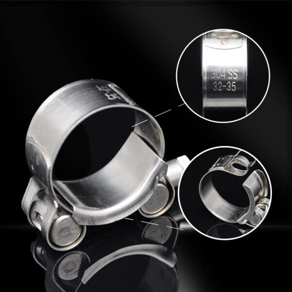 🔧⚙️ Stainless Steel T-Bolt Clamps! 30 Second Seal No Leak. Lifetime Rust Resistant💪 - Image 5