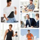Men's Zipper Waist Trainer Trimmer Vest